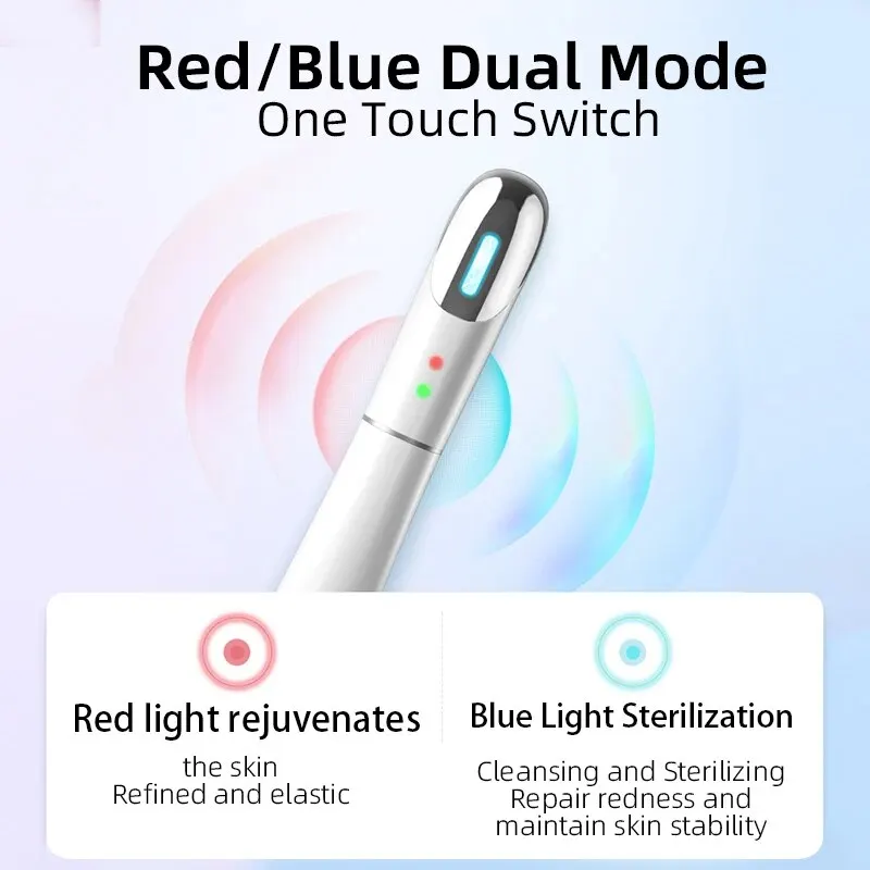 جهاز تجميل العين BoSidin EMS ، Microcurrent ، مكافحة التجاعيد ، إزالة الحقائب ، الهالات السوداء ، العلاج بالضوء ، رفع العين ، أداة التدليك #2