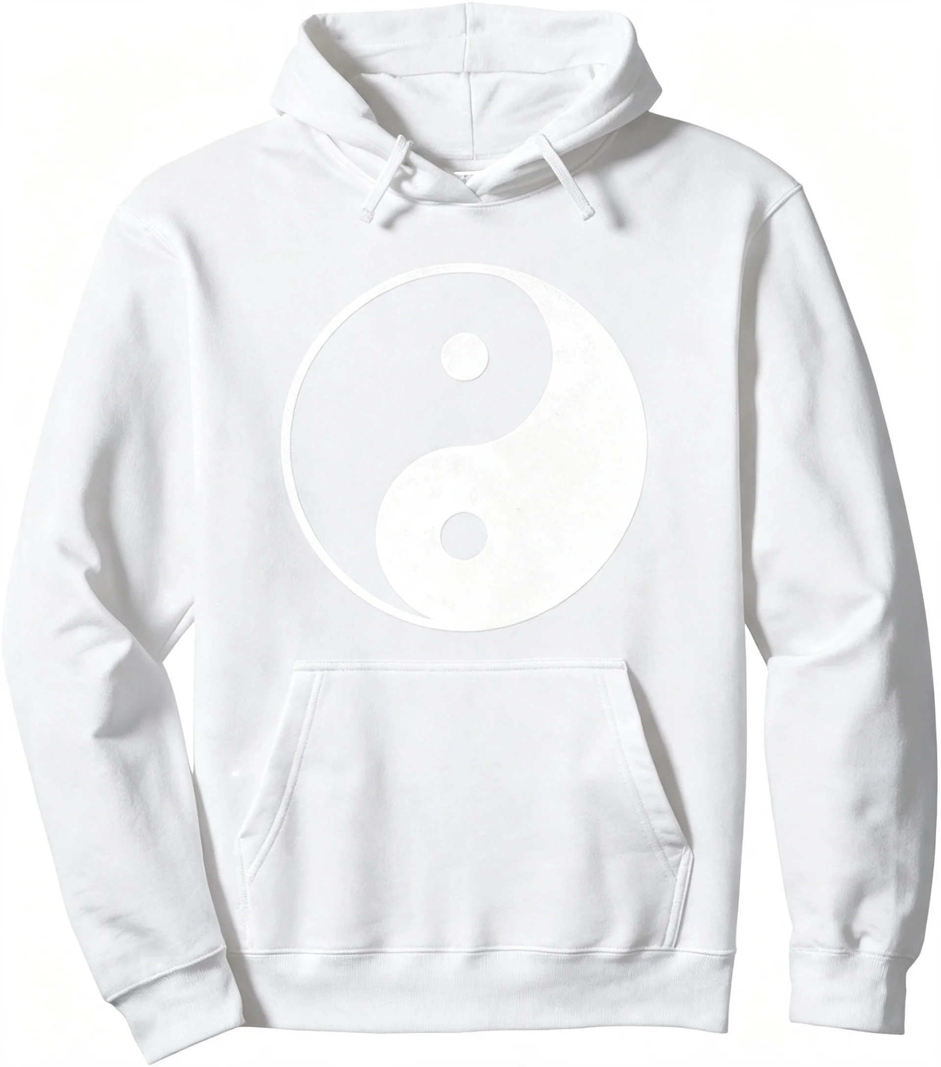 2026 Herbst Winter Yin Yang Spiritueller Distressed Pullover Hoodie, Yinyang-Design Lässiger Street-Sweatshirt für Männer und Frauen – Detail 9