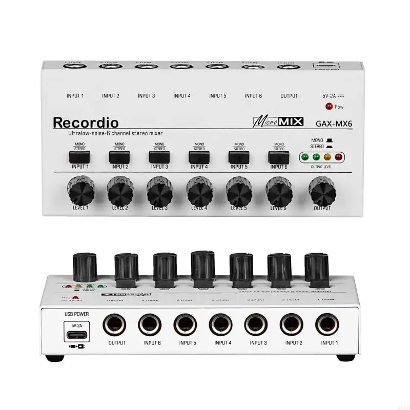 

Mini DJ Low Noise Sound Mixer Compact Professional KTV Sound Mixer Professional Mixer