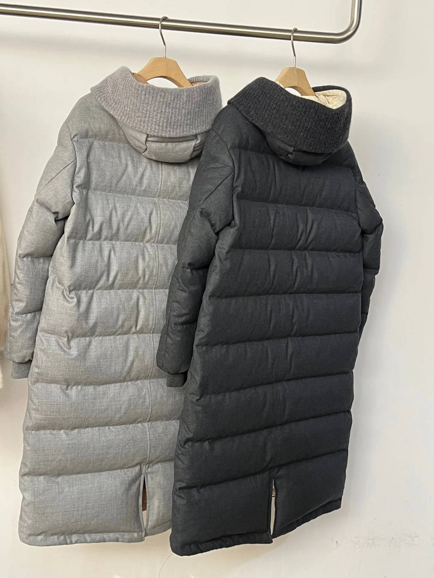 Worsted hiqh quality down coat