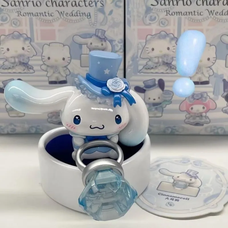 กล่องสุ่มซานริโอ้ ซีรีส์งานแต่งงานสุดโรแมนติก ของเล่นน่ารักสุดฮิต ของขวัญวันวาเลนไทน์ วันฉีซี ของตกแต่ง ของขวัญวันเกิด