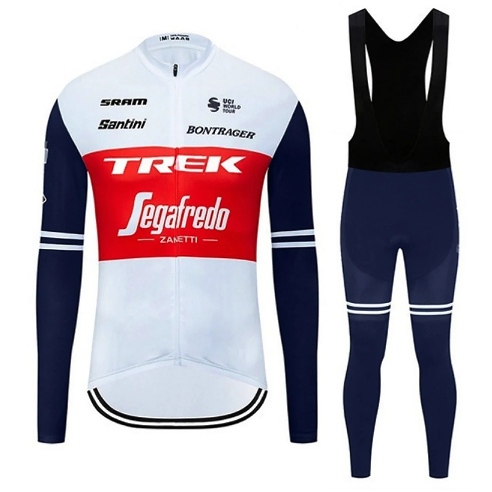 Mens's Cycling Jersey Sets TREKKER Sportswear Professional  Motocross sportswear Breathable clothing With 1 Free Cycling Glasses