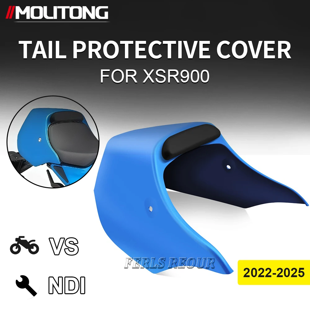 For YAMAHA XSR900 XSR 900 2022-2025 2024 Passenger Seat Cover, Fairing, Tail Cover, Passenger Seat Head, Motorcycle Accessories