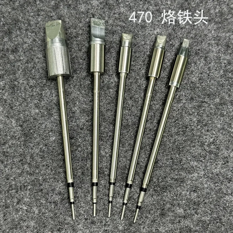 2PCSfor 470 Soldering Iron Tip High Power Welding Station Electric Soldering Iron Integrated Heating Core Universal Accessories