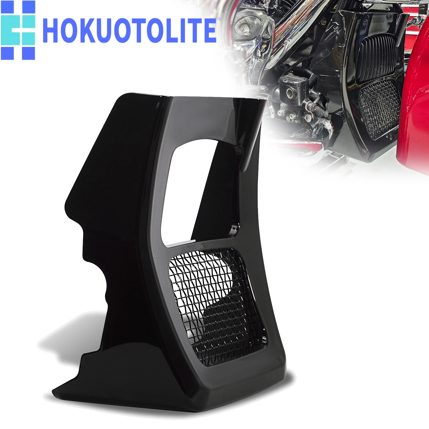

Motorcycle Front Fairing Chin Spoiler Cover For Harley Touring Road King Road Electra Street Glide 2017-2025 Lower Chin Spoiler