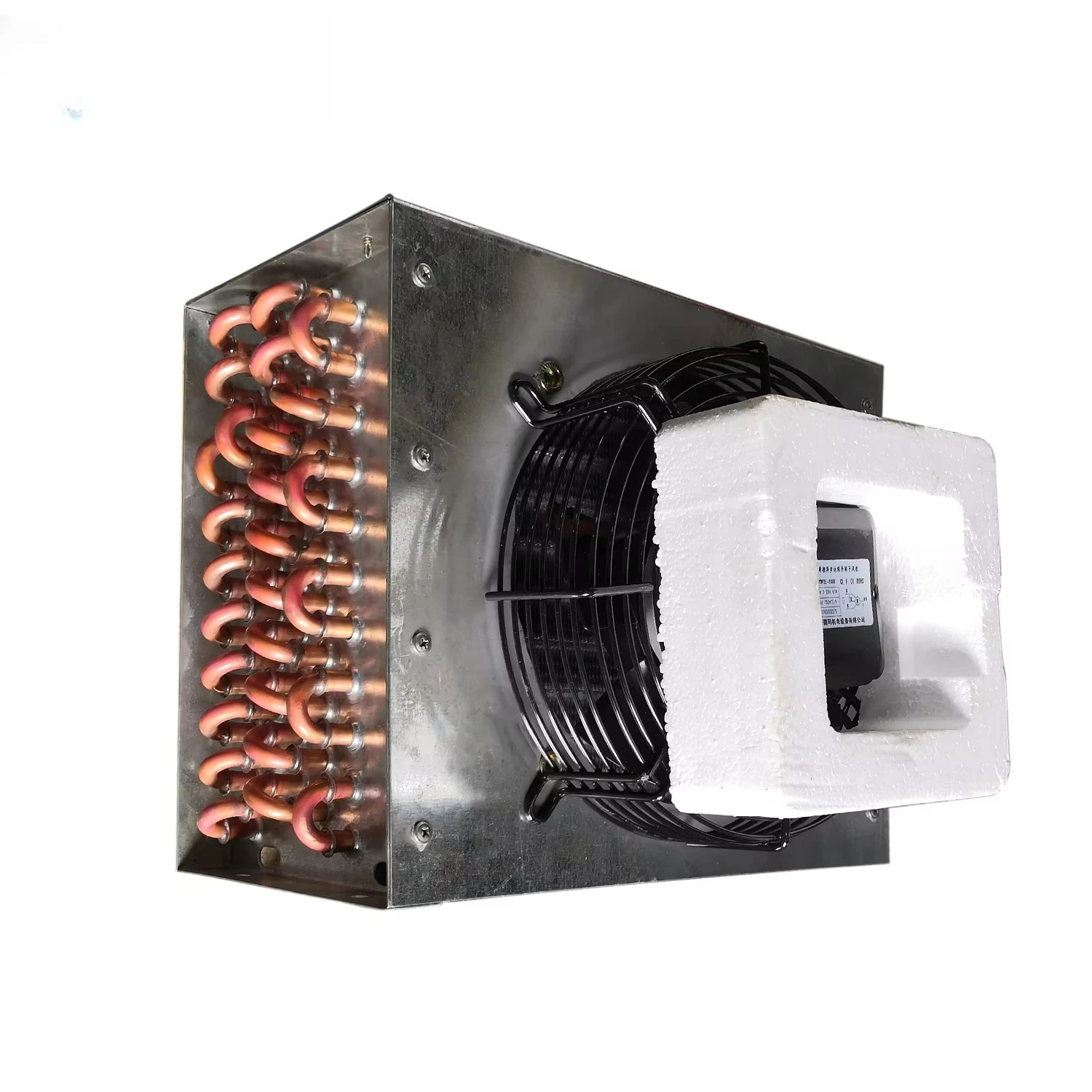 Industrial Air Heater With Fan Finned Tube Heat Exchanger Hot Water Steam Air Cooling Heating Unit