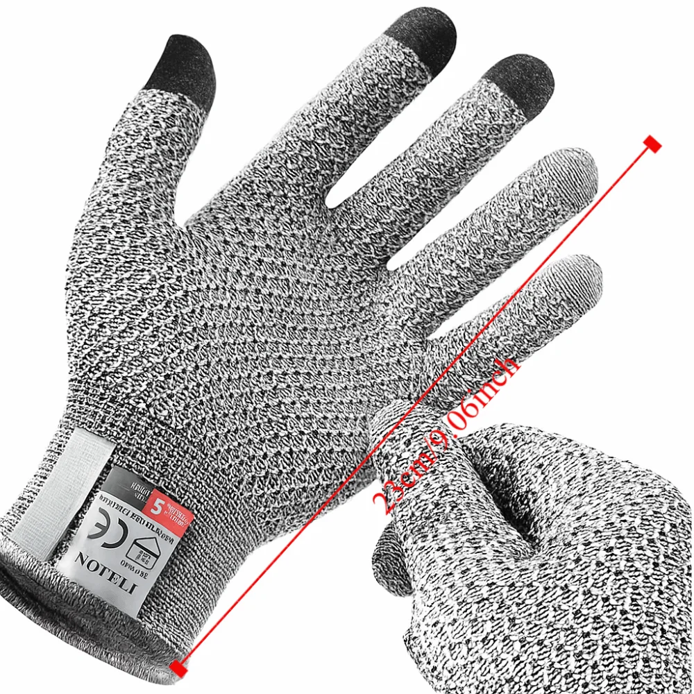 5-level Protection Anti Cutting Gloves High Protection Professional Fish Killing Gloves Glass Cutting Resistant Slaughter Gloves