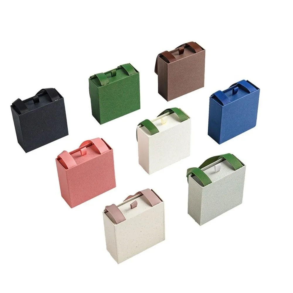 Paper Material Jewelry Packaging Box Portable Design Gift Packaging Jewelry Gift Box Drawer Style Jewelry Storage Organizer