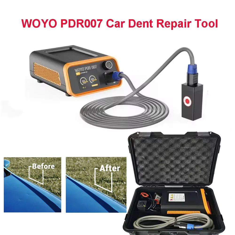 

WOYO PDR 007 PDR007 with Repair Handle HOTBOX Induction Heater Auto Body Paintless Puller Kits Car Dent Repair Tool Accessories