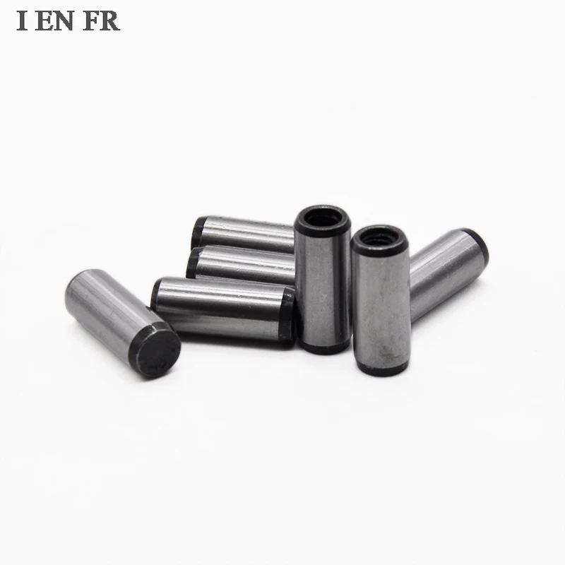 2-60pcs M1 M1.5 M2 M2.5 M3 M4 M5 M6 M8 M10 GB120 Female Thread Cylindrical Pin Locating Dowel Fixed Shaft