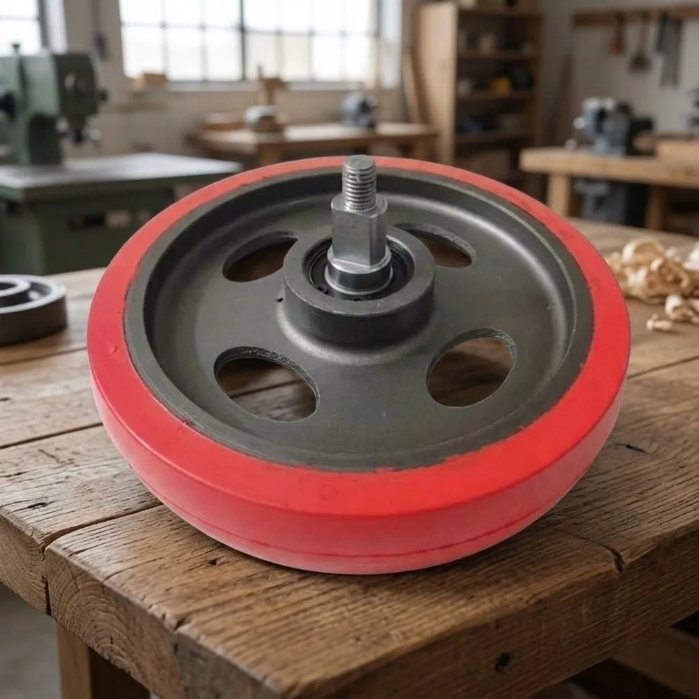 Feed Roller Solid Drive Roller With Bearing Shaft Round Rod Sanding Machine Replacement Integrated Bearings Accessories