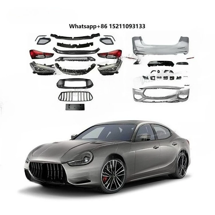 For  Styleibl Bodykit New Plastic Front & Rear Bumpers Headlight & Taillight Complete Body Kit
