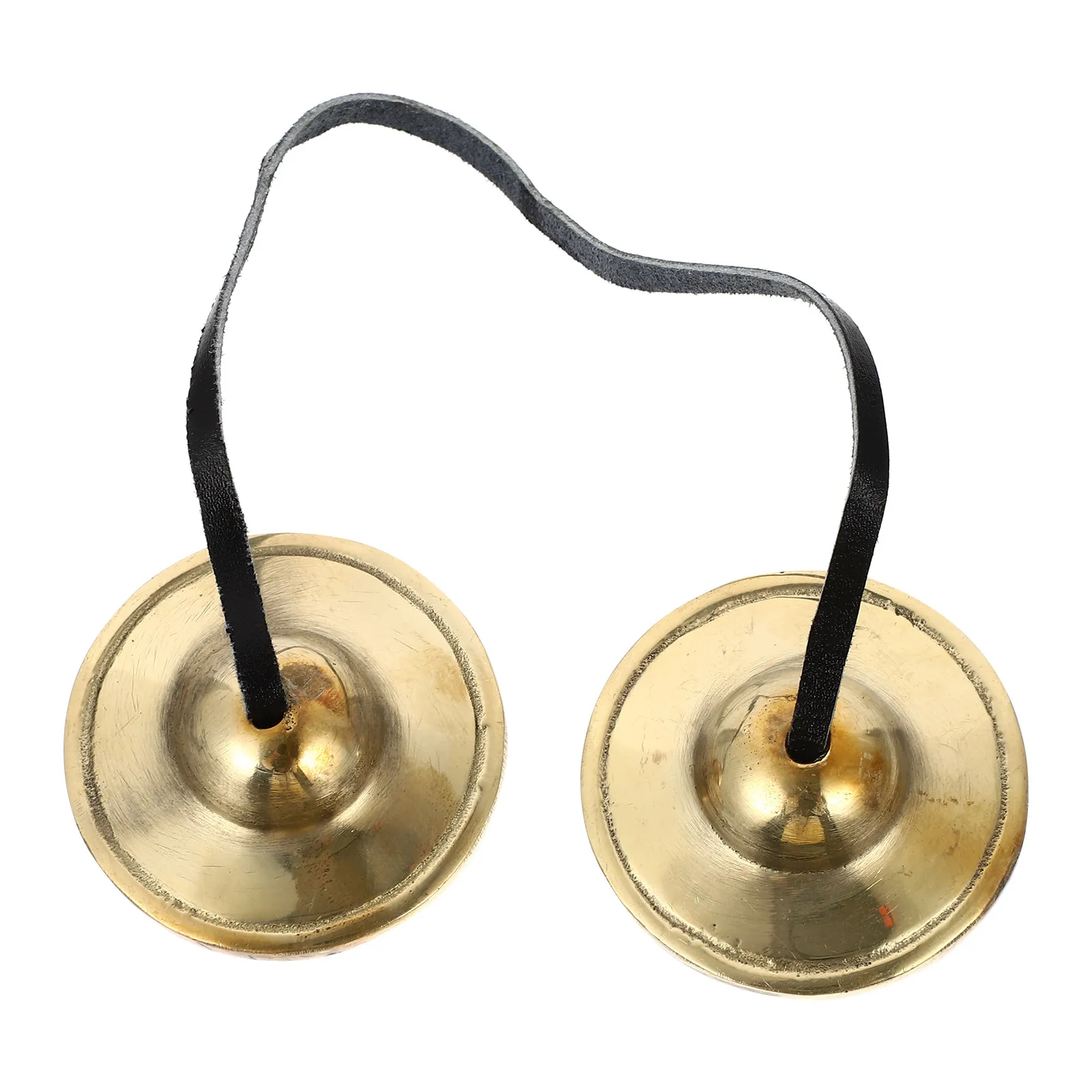 1Pcs Copper Cymbal Bell Meditation Yoga Percussion Instrument Small Portable Sound Healing Chimes for Mindfulness Ceremony