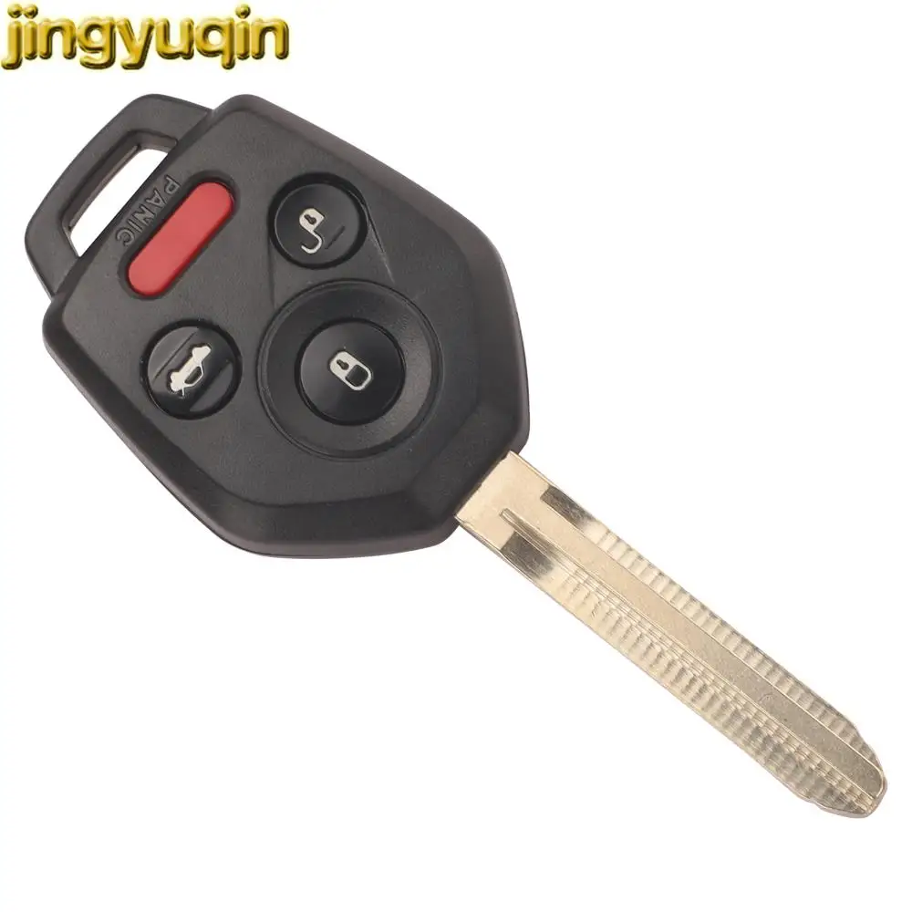 Jingyuqin 4 Button Remote Car Key 315/433MHZ 4D60 62 82G Chip For Subaru Forester Legacy Impreza OutBack XV Upgraded Key Fob