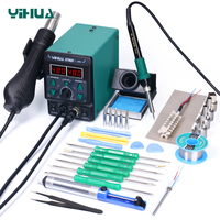 YIHUA 8786D-I Soldering Iron Hot Air Station BGA Rework Station Phone Repair  SMD Solder Tool Welding Station