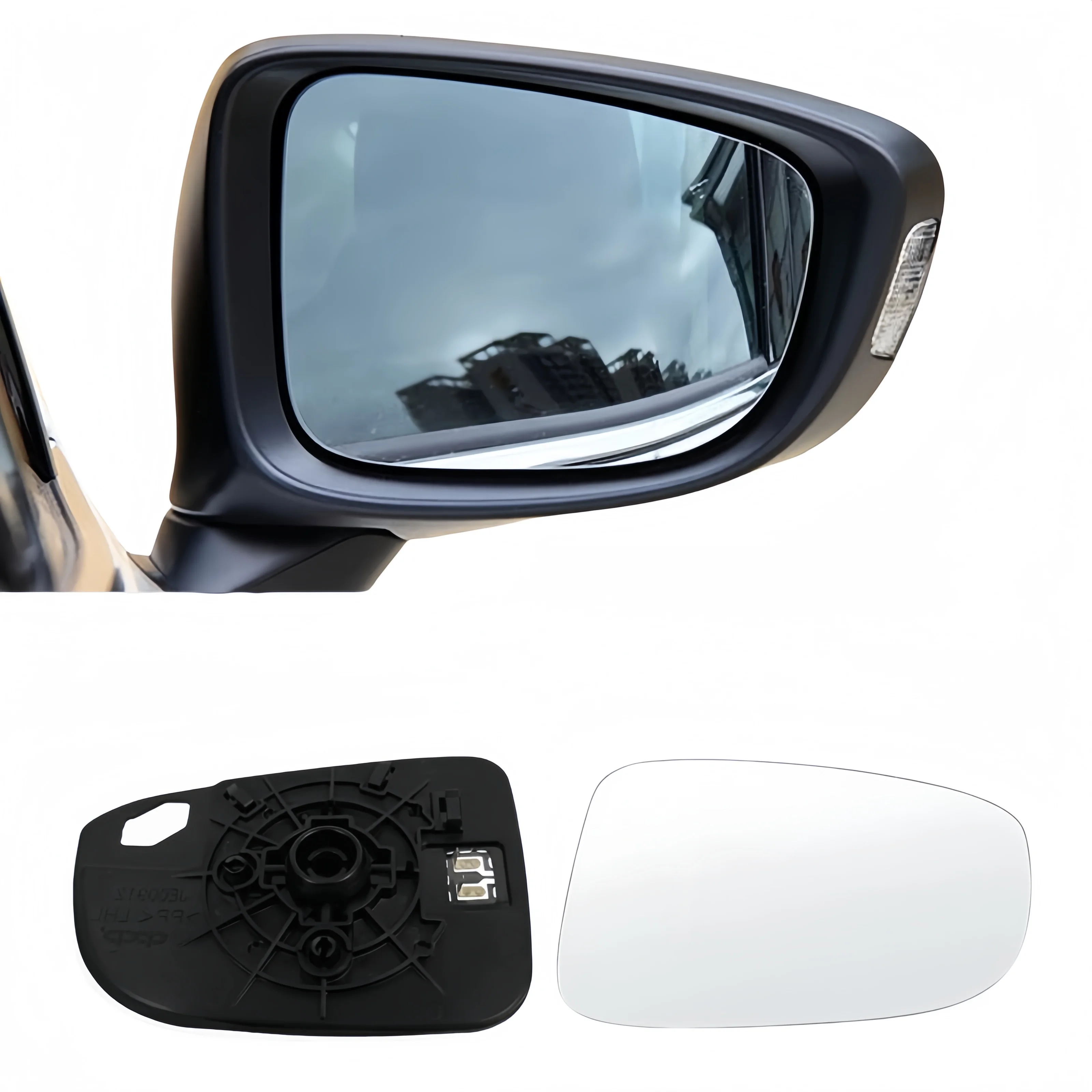 For Mazda 6 Atenza 2014 - 2016 Car Accessories Exterior Mirrors Reflective Lens Rearview Mirror Lenses Glass with Heating