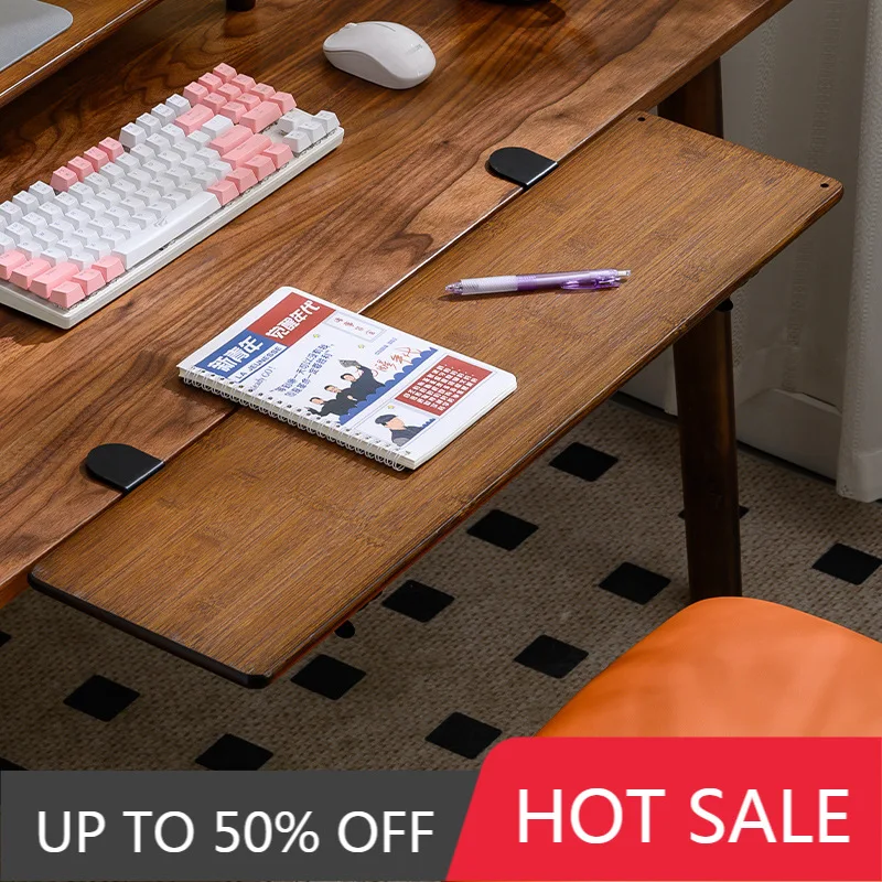 Desktop Extension Board Foldable Office Desk Extension Board Removable Portable Storage Expand Table Office Furniture Accessory