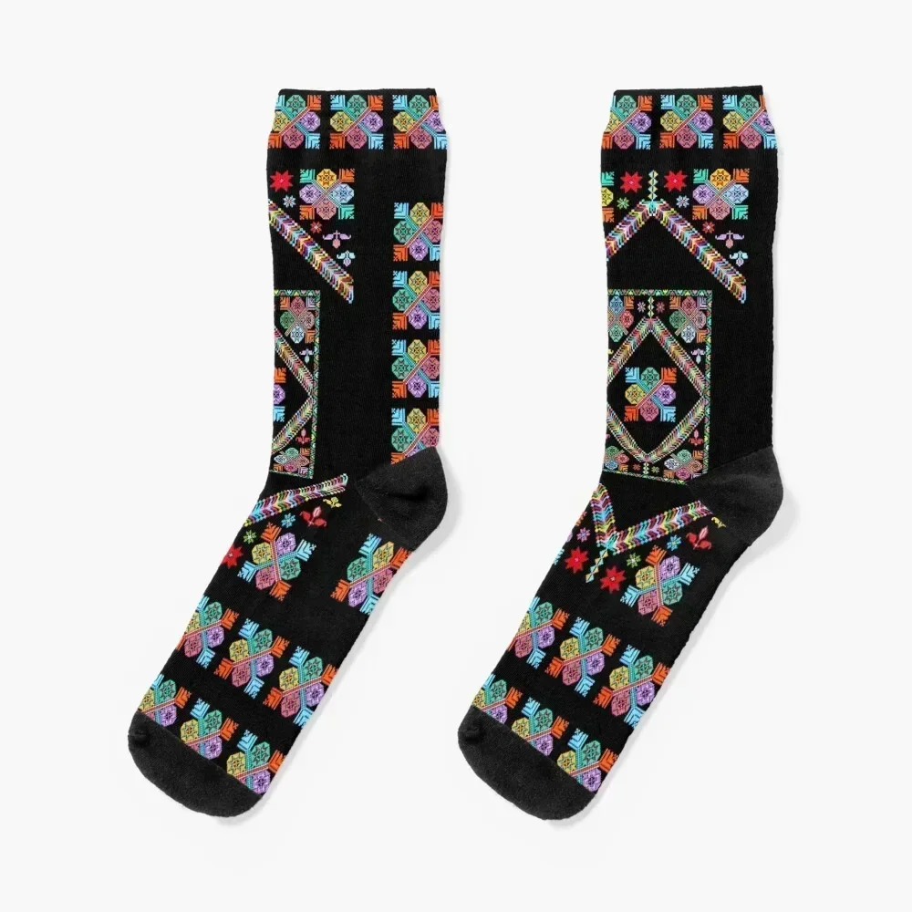 

Jerusalem Embroidery Socks gifts Men's hockey Luxury Woman Socks Men's