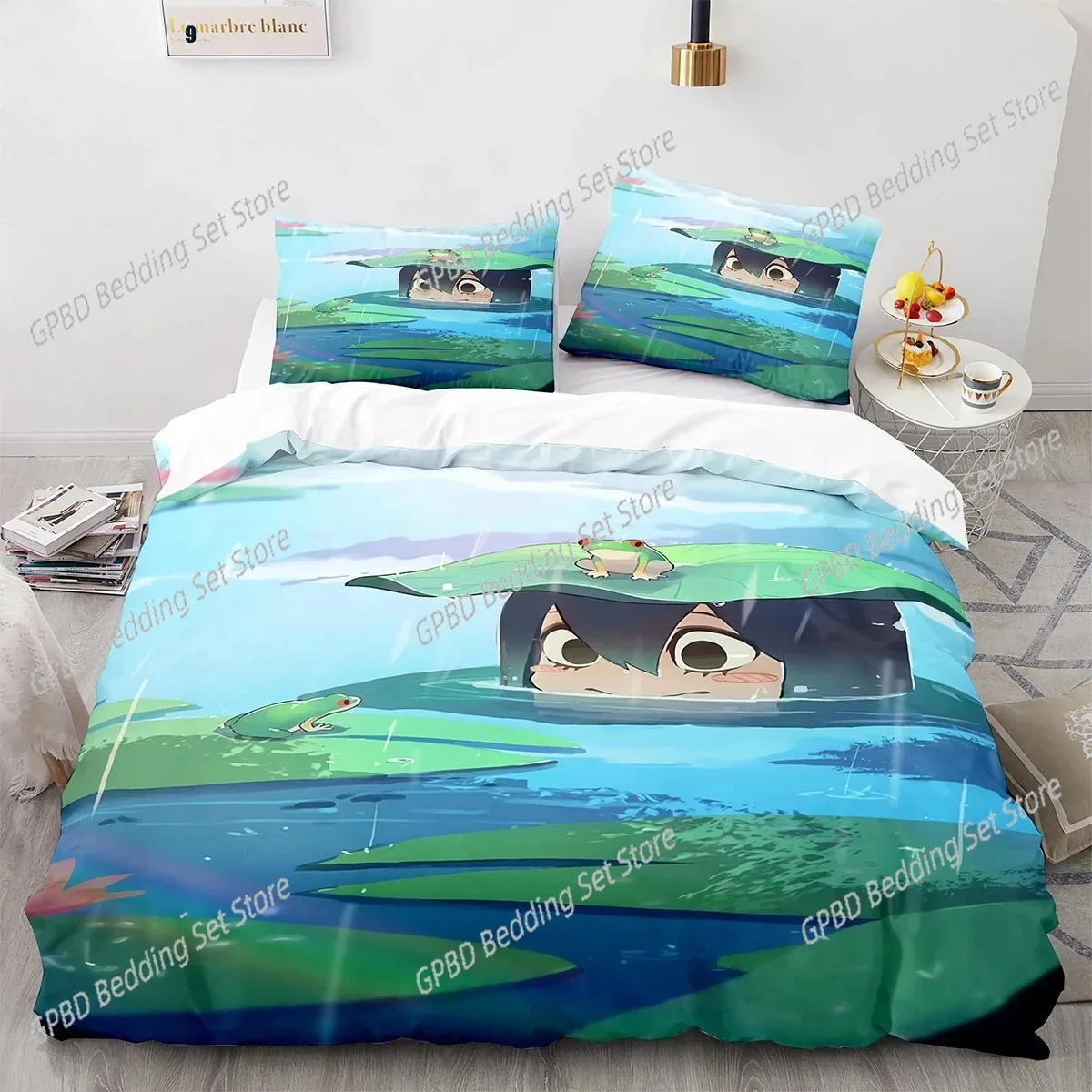 

Anime My Hero Academia Comfortable Duvet Quilt Cover Pillowcase Bedding Set Children Bedroom Decoration Home Textile