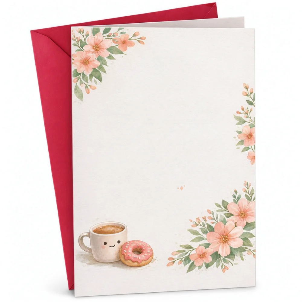 Festival Greeting Card Thank You Note For Birthday Party Holiday Gift Expressing Appreciation Paper Stationery Supply