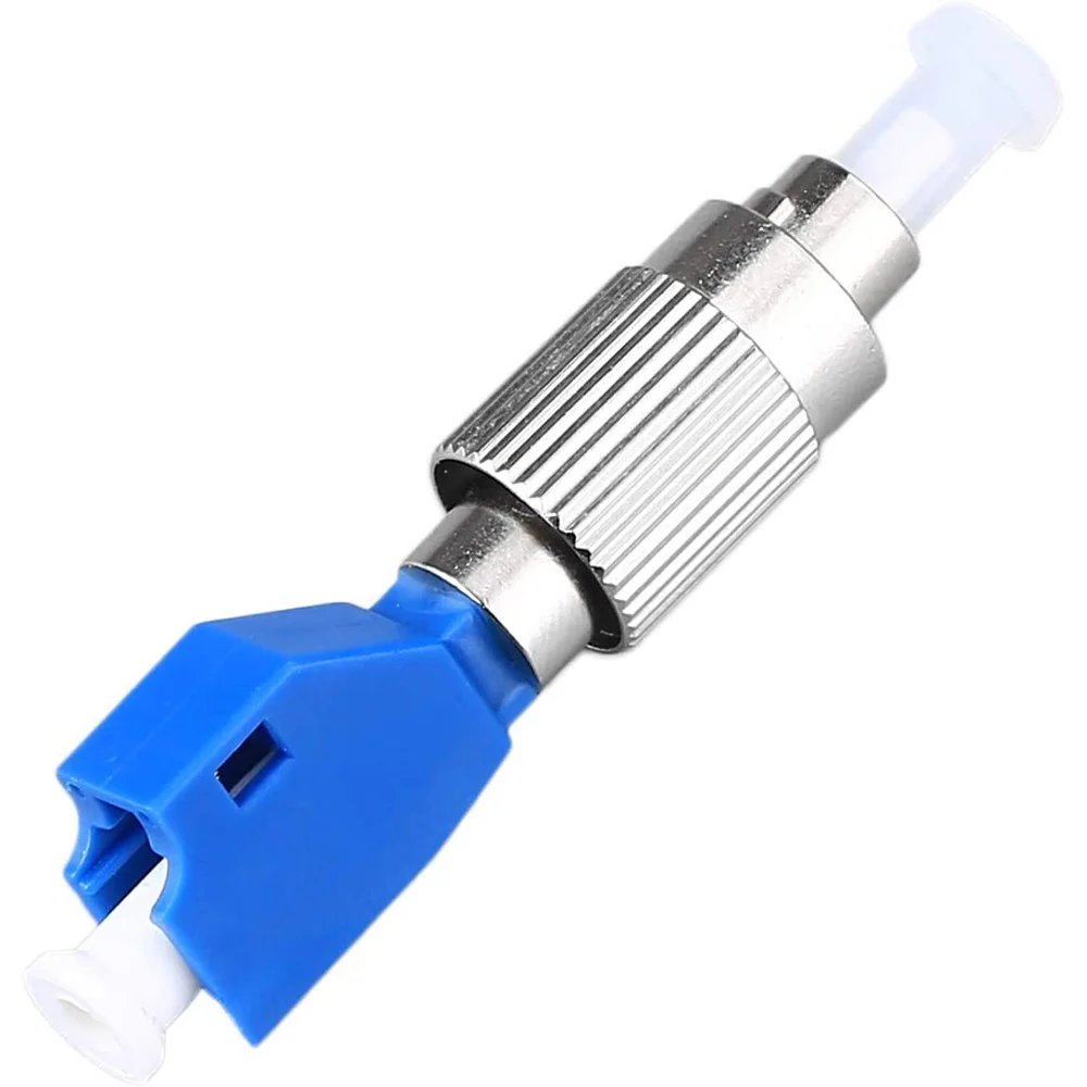 1Pcs Visual Fault Locator Adapter, Hybrid Fiber Optic Connector Adapter,Single Mode 9/125Um FC Male to LC Female Adapter