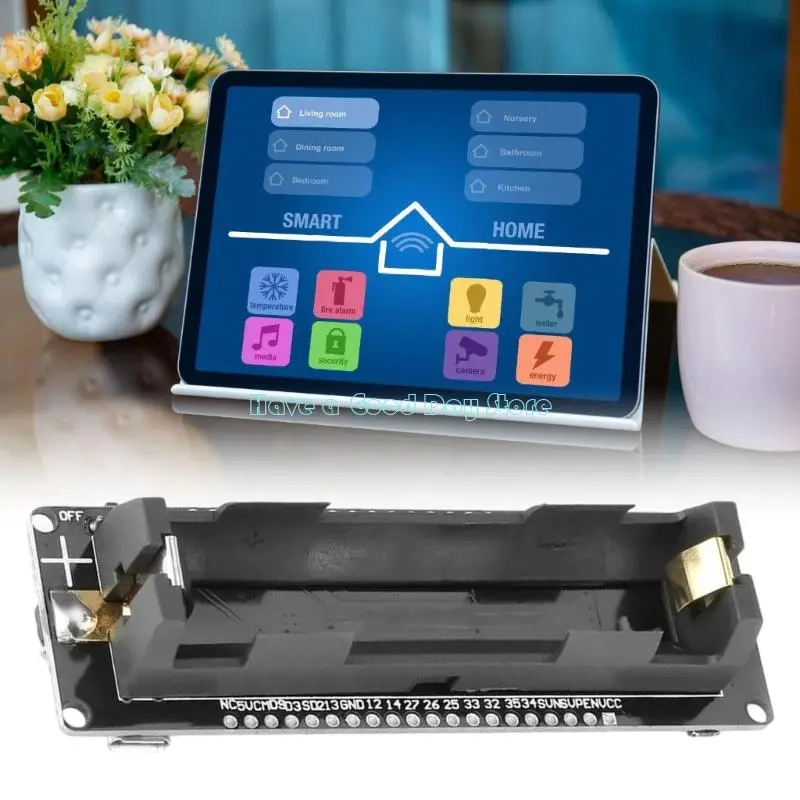 462D Wireless WiFi Bluetooth-compatible Development Board With Battery Holder Microcontroller Board Replacement