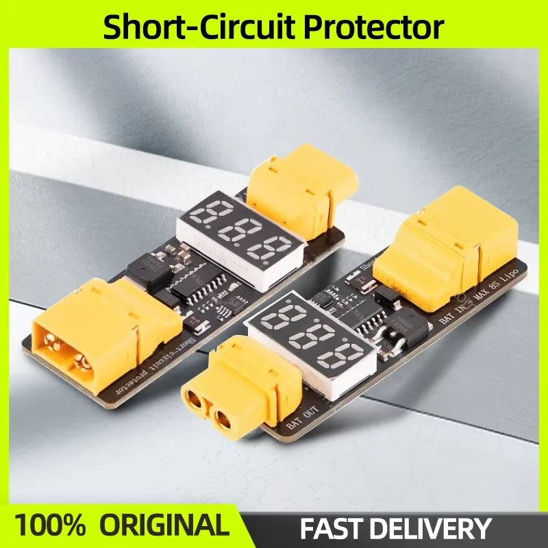 Protecteur anti-fumée et anti-court-circuit FPV, connecteur XT60 pour avion RC FPV, quadricoptère, course de drones