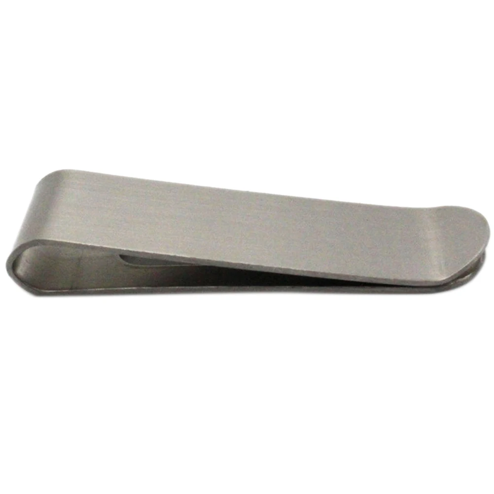1PCS Vintage Solid Brass Money Clip Wallet Thickness Metal Men Cash Bill Clamp Holder ID Credit Card Folder For Male Mini Purse