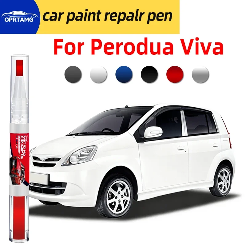 Caneta para retoque de pintura de carro, para perodua viva, reparo de arranhões na pintura do carro, acessórios para reparo de carroceria, ferramentas