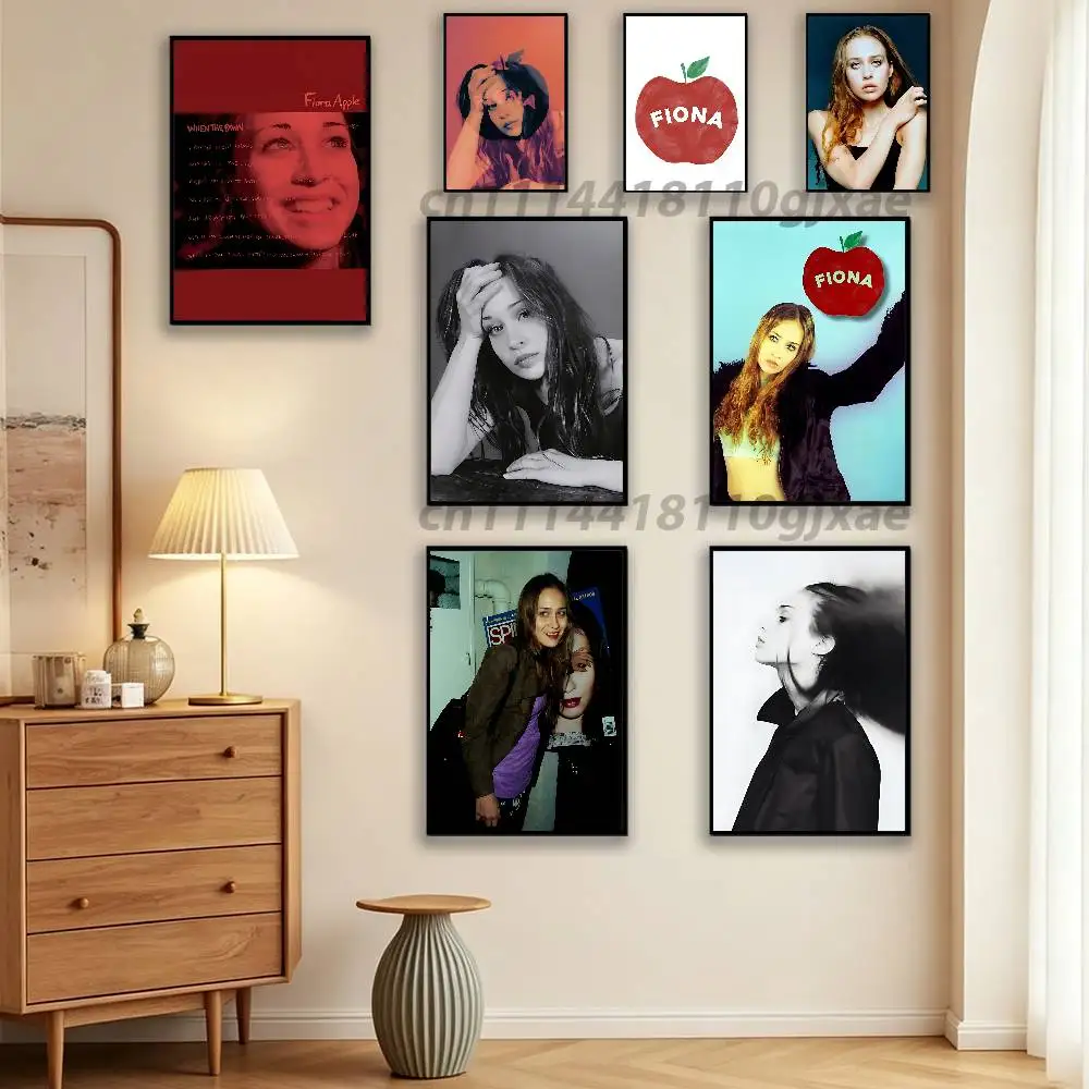 Fiona Apple Poster HD Waterproof Self-Adhesive Wall Art – Multi-Scene Use, Top Gift Pick