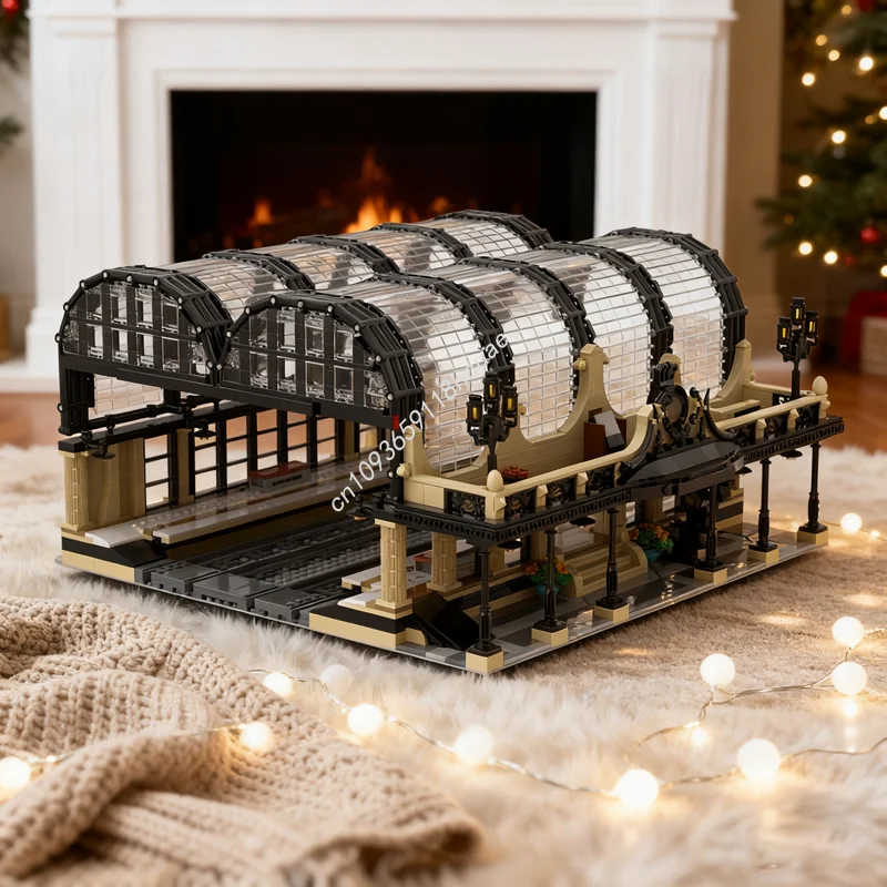 

2572pcs MOC Grand Studgate Station Model Building Blocks Construction DIY Creative Education Christmas Gift Brick Toys Birthday