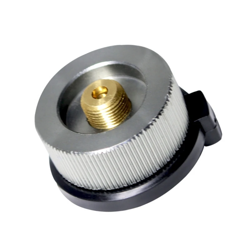   Outdoor Gas Canister Adapter For Picnics Stove Converts Between Cartridge And Triangles Gas With Pressure Regulation