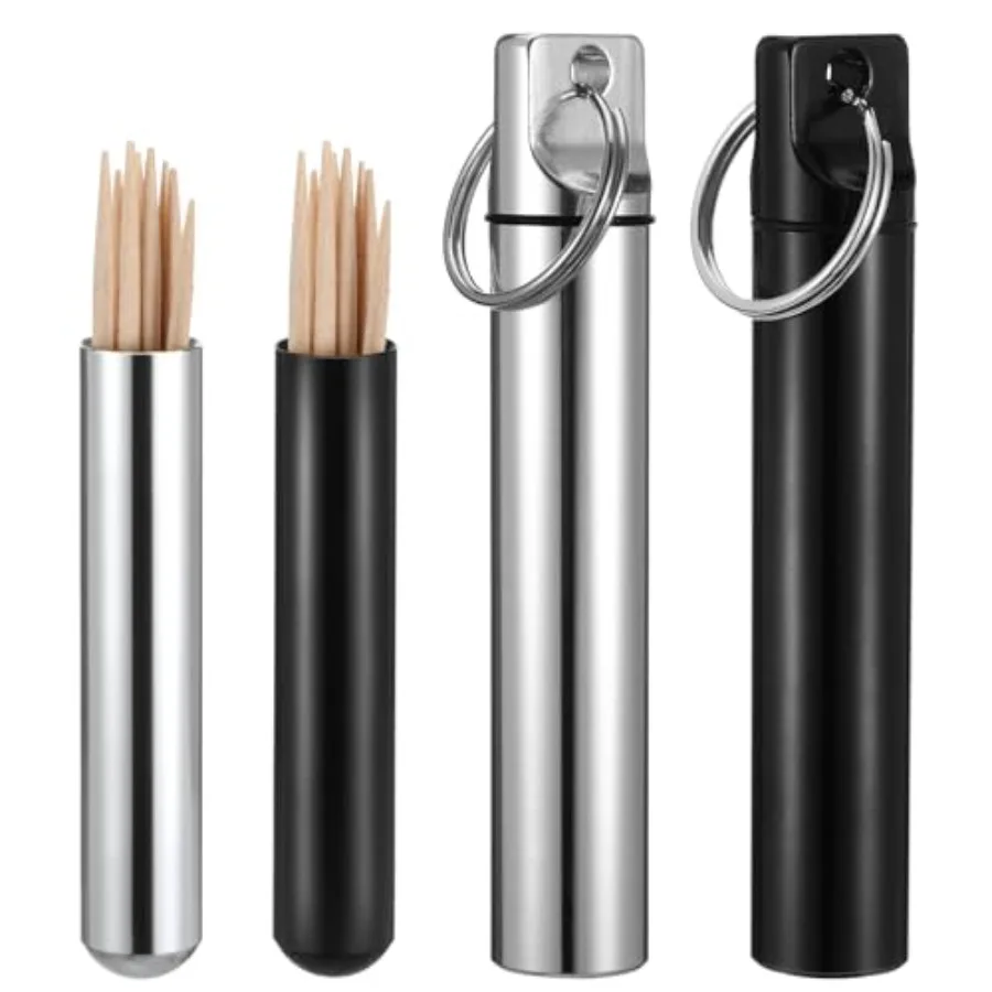 4PCS Metal Toothpic…