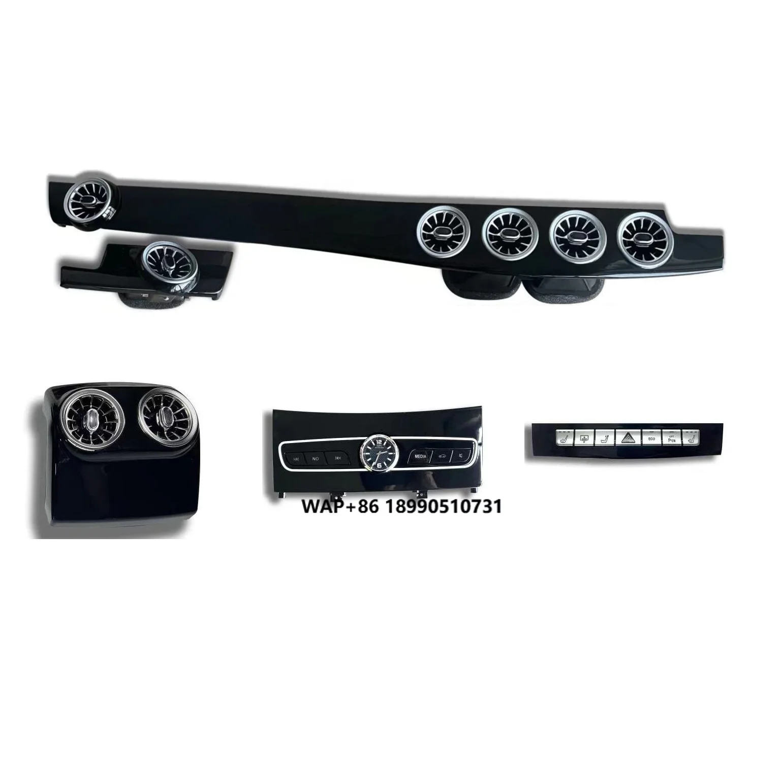 الملحقات اليمنى تراكب لوحة تنفيس التوربينات الداخلية لوحدة التحكم المركزية الداخلية E W212 W207 E300 E260 E200 E320 #1