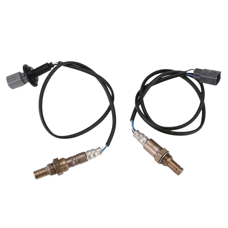 

A13F-2Pcs Oxygen O2 Sensor 1 & 2 For 04-07 2008 2009 Toyota Prius 1.5L Upper+Lower