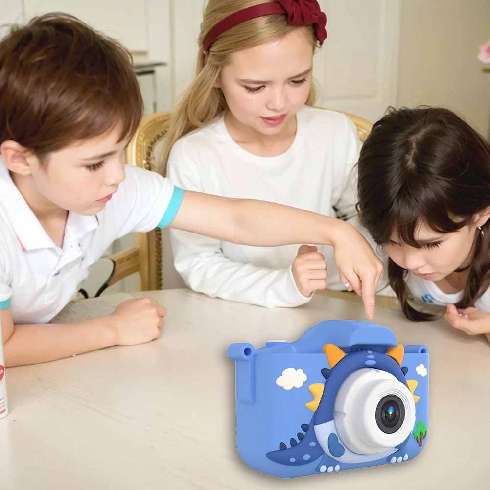 Kids Camera Toy Selfie Digital Camera 1080P HD Video Camera with 32GB Card Birthday Gifts for Boys Grils Age 3-12