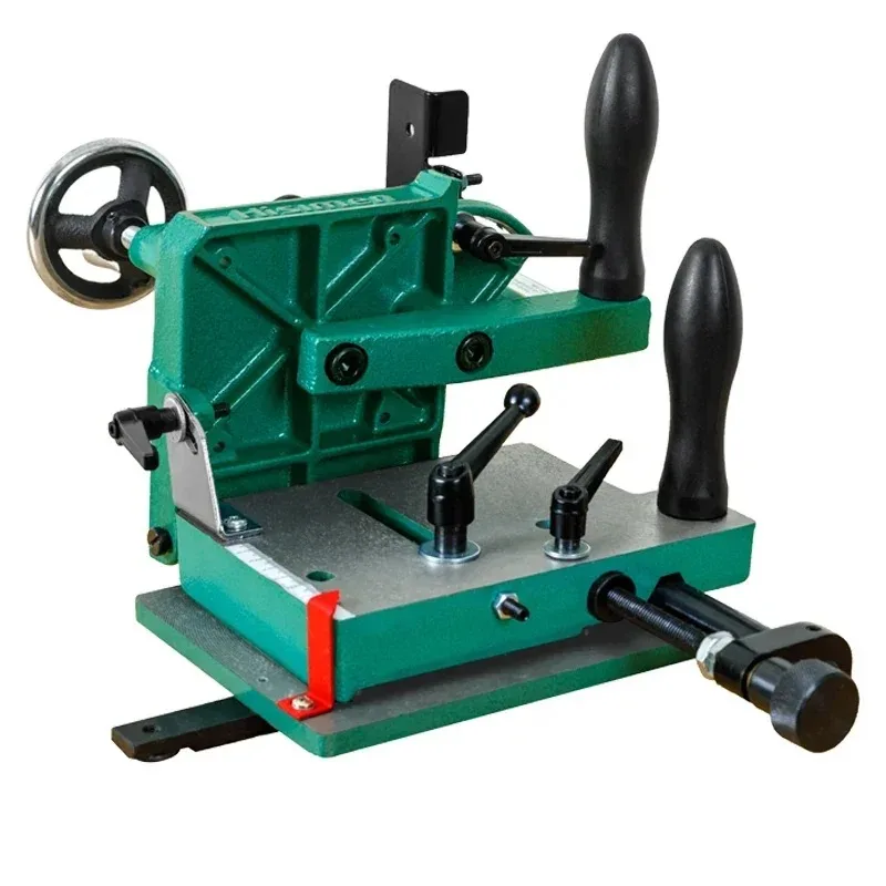 Small 220vH7583 Woodworking Desktop Tenoning Machine Special Tenon Saw Tenoning Fixture Desktop Tenoning Machine Drill Tool