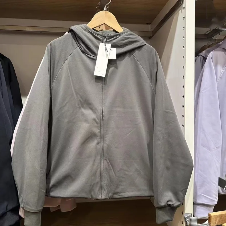 

New in Spring Women's Clothing Double-sided Windproof Fleece Zipper Hooded Jacket Waterproof Top Jackets for Women Coat Women