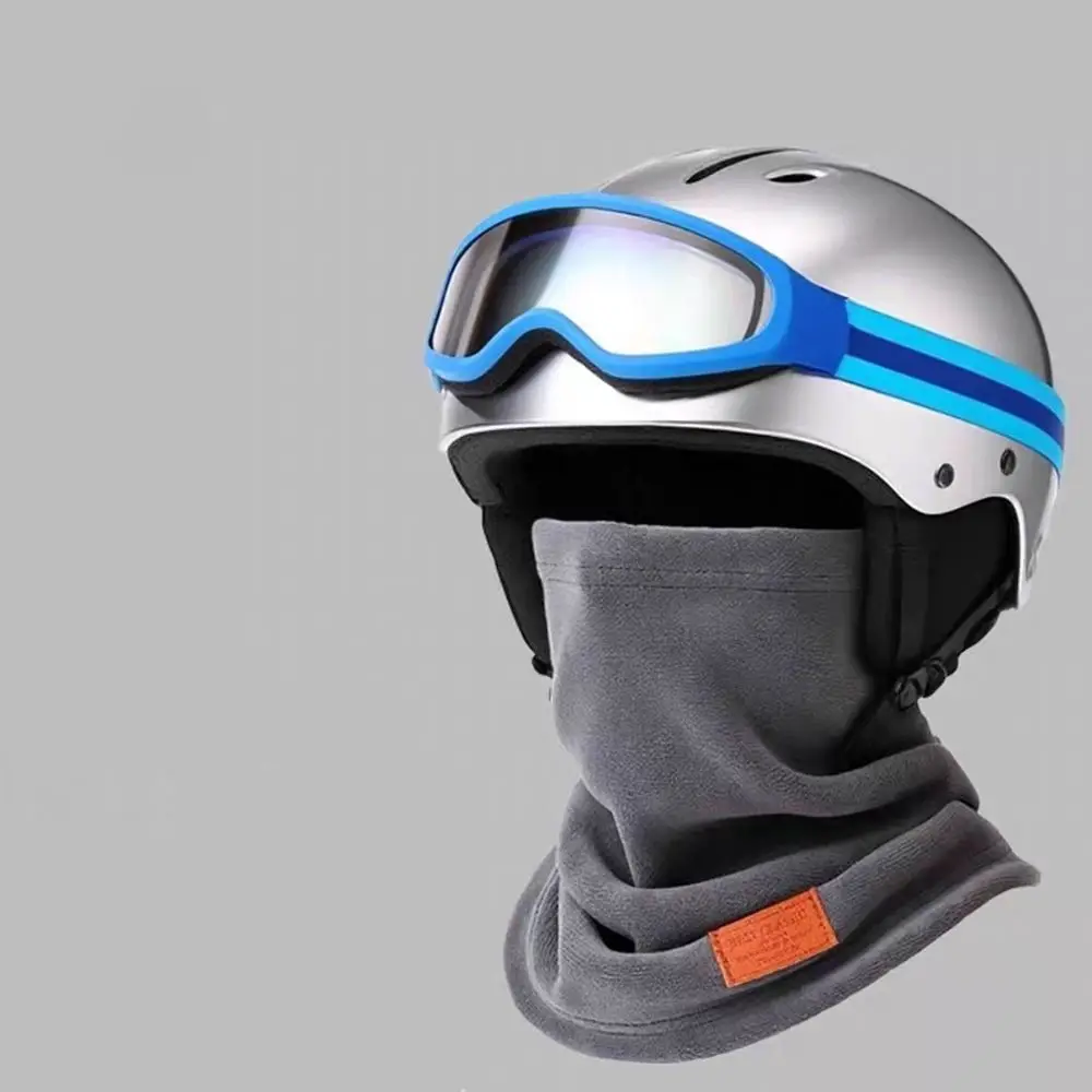 

Термальный чехол для лица, теплая велосипедная кепка, морозостойкая, ветрозащитная, зимняя флисовая Балаклава, теплая шея, защита ушей, мото, полнолицевая маска