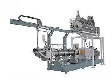 آلة بثق لولبية مزدوجة لأغذية القطط / آلة صنع أغذية الحيوانات الأليفة / خط معالجة أغذية الكلاب #2