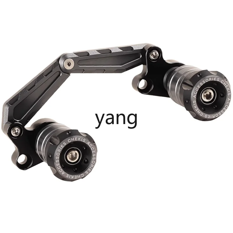 

CX modified aluminum alloy decorative front and rear wheel exhaust anti-drop stick bumper