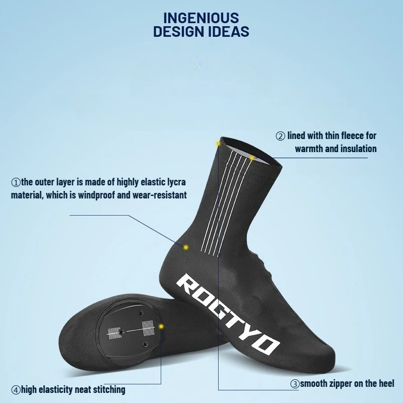 Cycling Shoes Covers Aero High Speed Anti Slip UCI Length Race Level Sneakers Cover Rainproof Windproof Shoe Protector
