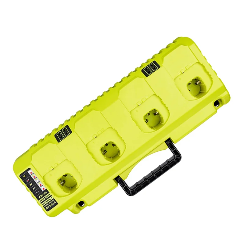 320 واط بطارية شاحن سريع 4-Port 3A لأداة الطاقة Ryobi 18 فولت Ni-Cd Ni-Mh بطاريات ليثيوم P109 PBP002 مع USB مزدوج