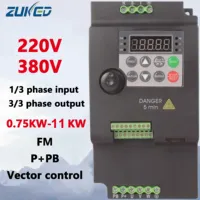 220V or 380V  Economical VFD Variable Frequency Drive Converter Inverter 0.75/1.5/2.2/4/5.5KW Motor Speed Controller suswe-310