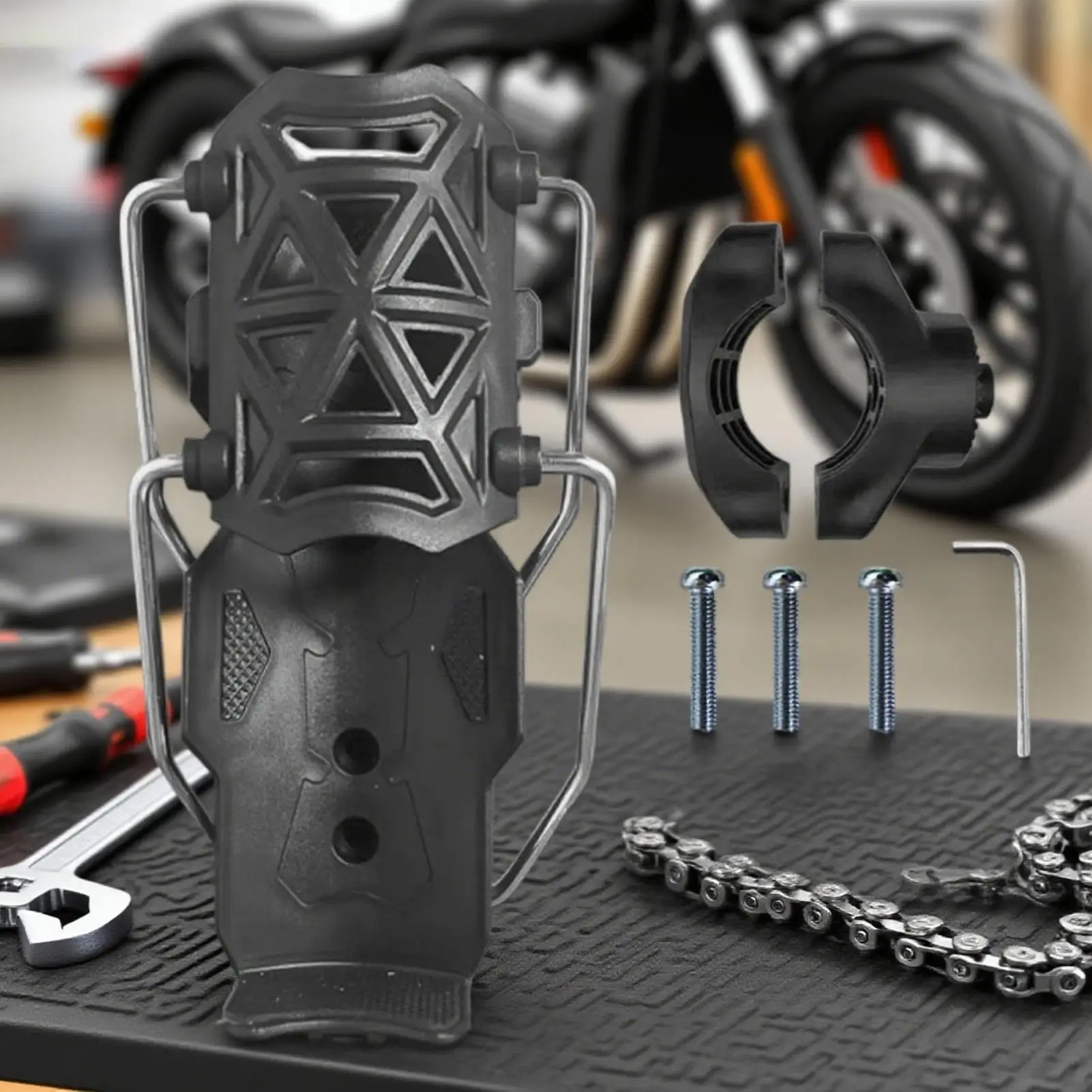 Adjustable Handlebar Cup Cage Universal Bike Motorcycle Water Bottle Holder For Road Cycling Motorbike