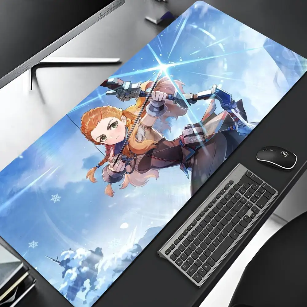 Alhaitham Aloy Arataki Itto Mouse Pad Cartoon Lockedge Large Gaming Pad Computer Gamer tastiera Mat Desk Mousepad PC Desk Pad