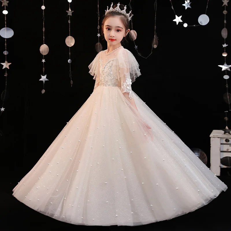 

Girl's Dress Wedding Dresses for Girls From 8 to 12 Years Old Junina Party Dress Elegant Girls Dresses on Offer Liquidation