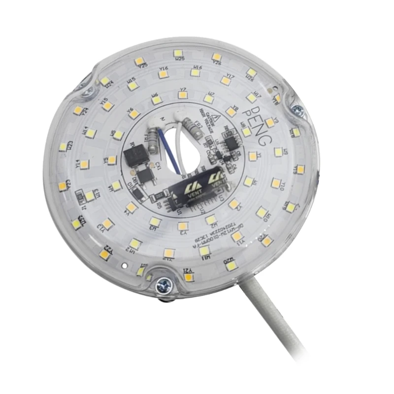Instalación magnética bombilla LED ajustable 15 C en ventilador empotrado 97QC Instalación magnética bombilla