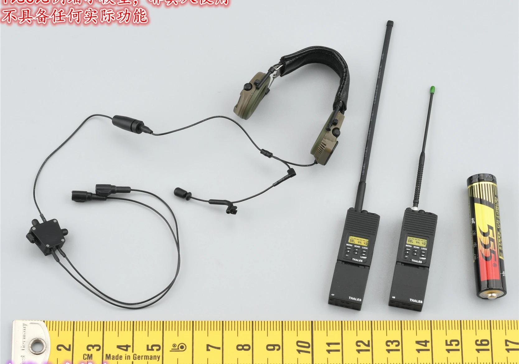 Easy&Simple 1/6 Scale ES 26057 US CAG Delta Radio&Headphone Model For 12'' Figure