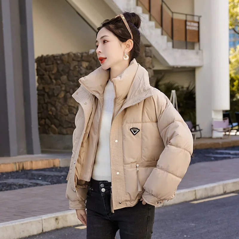 Winter Jacket 2024 Korean Women Puffer Parkas Thick Warm Cotton Padded Coat Female Loose Outwear Clothes Short Jacket Overcoat